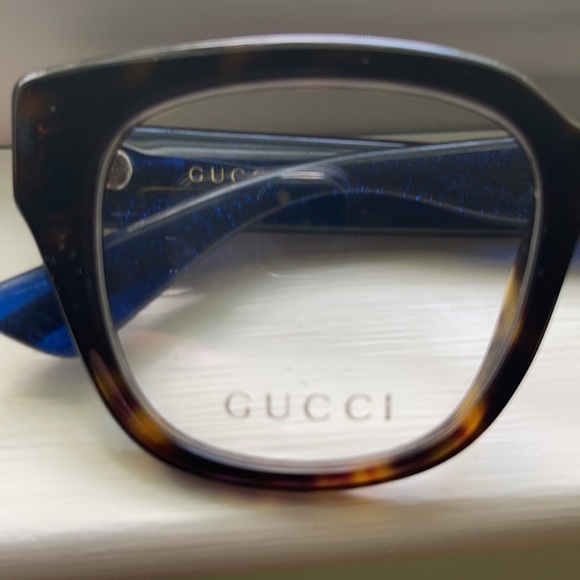 Gucci GG00379 RC, blue square 54mm authentic, like new - Picture 5 of 9